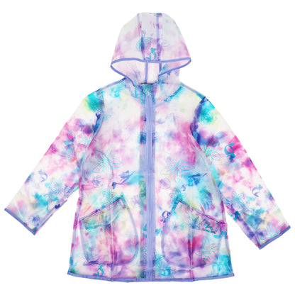 Disney The Little Mermaid Girls’ Raincoat – Waterproof Hooded Rain Jacket for Kids Ages 4–5