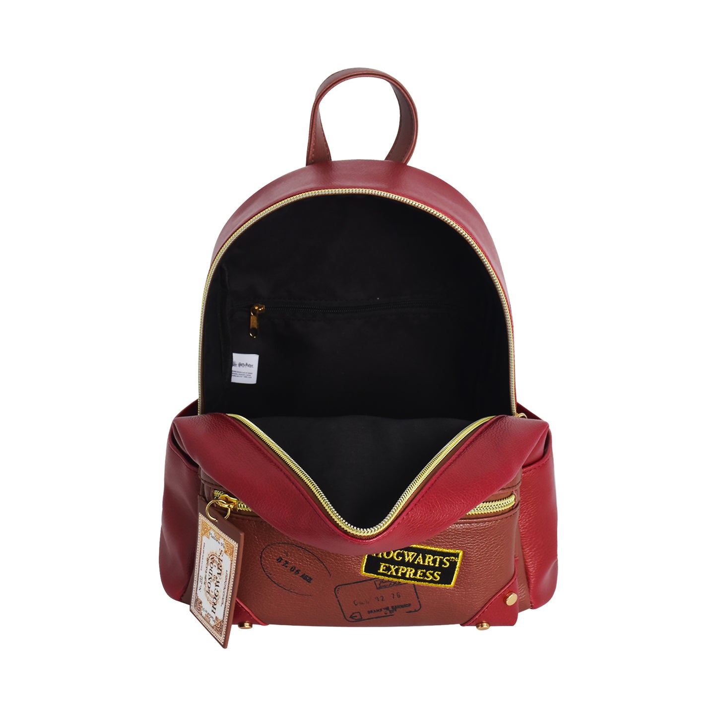 Harry Potter Platform 3/4 Howgarts Express Mini Backpack, BURGUNDY