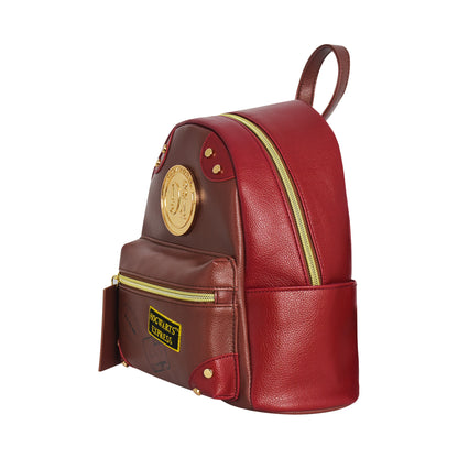 Harry Potter Platform 3/4 Howgarts Express Mini Backpack, BURGUNDY