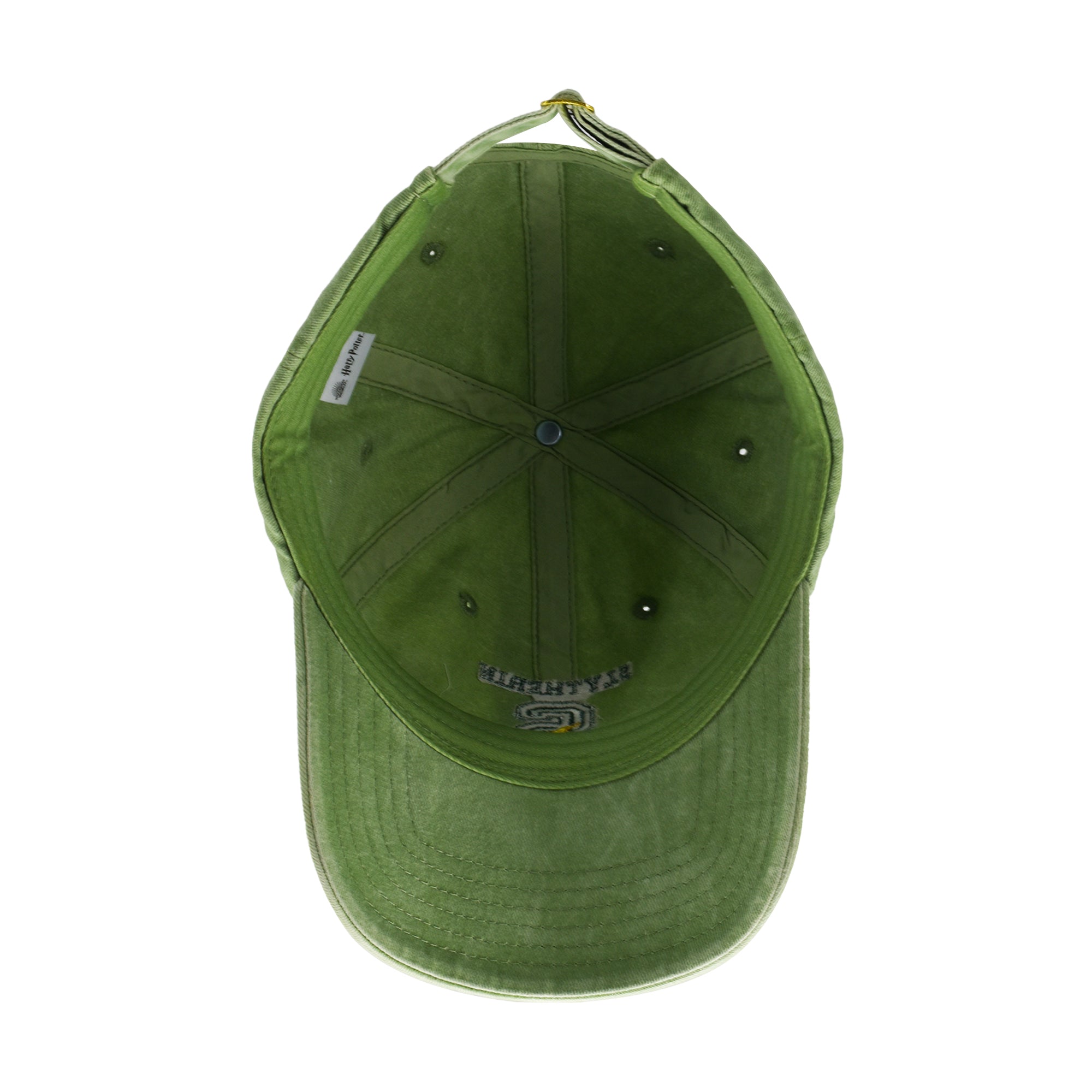 Harry Potter Slytherin Quidditch Dad Hat – Adjustable Curved Brim Baseball Cap