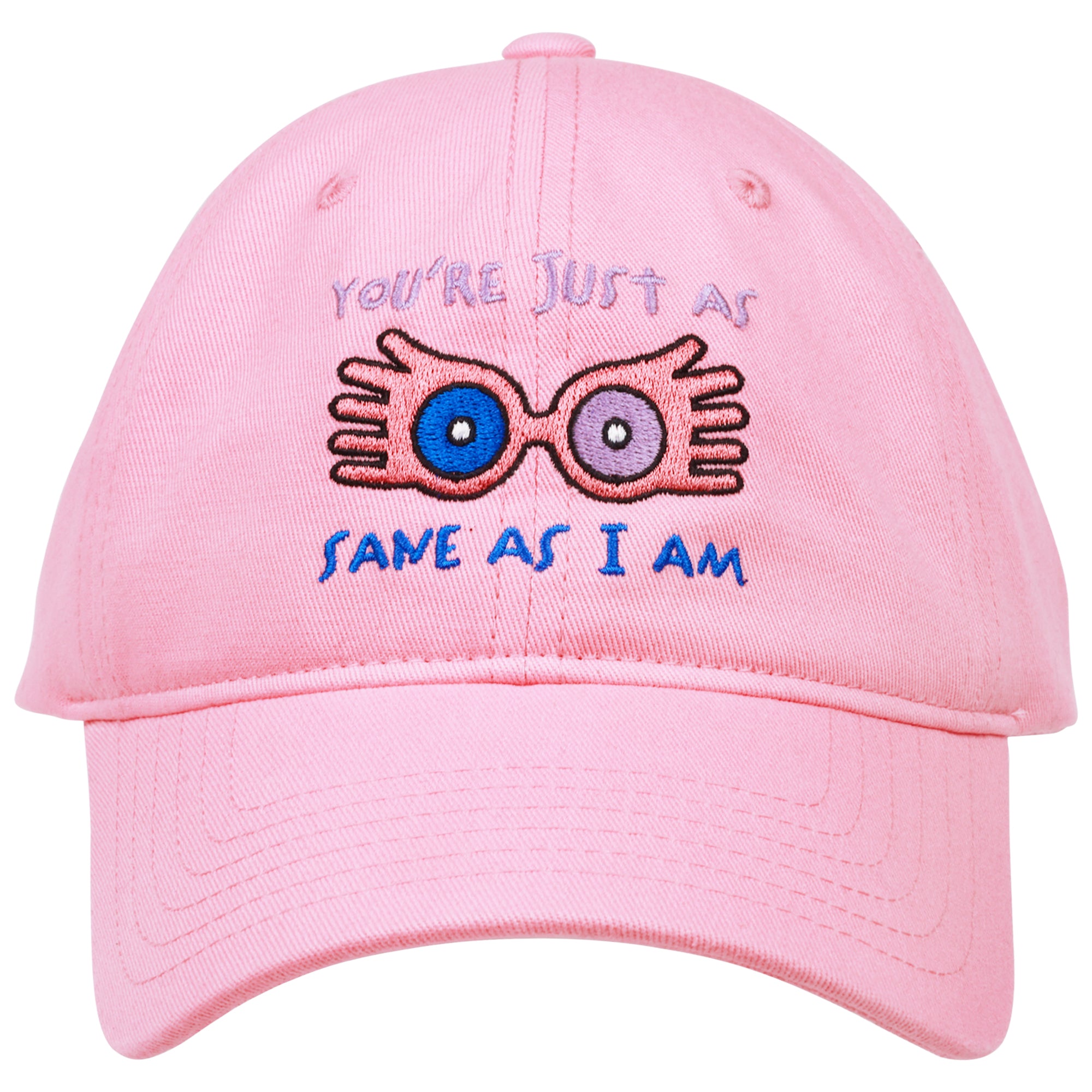 Luna Lovegood Dad Cap – Harry Potter “You’re Just as Sane as I Am” Adjustable Hat, Officially Licensed