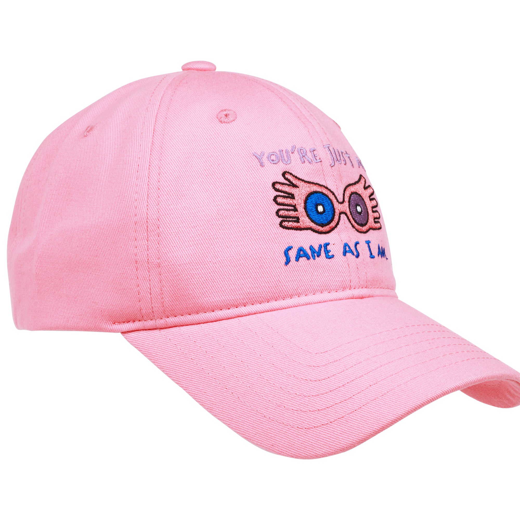 Luna Lovegood Dad Cap – Harry Potter “You’re Just as Sane as I Am” Adjustable Hat, Officially Licensed