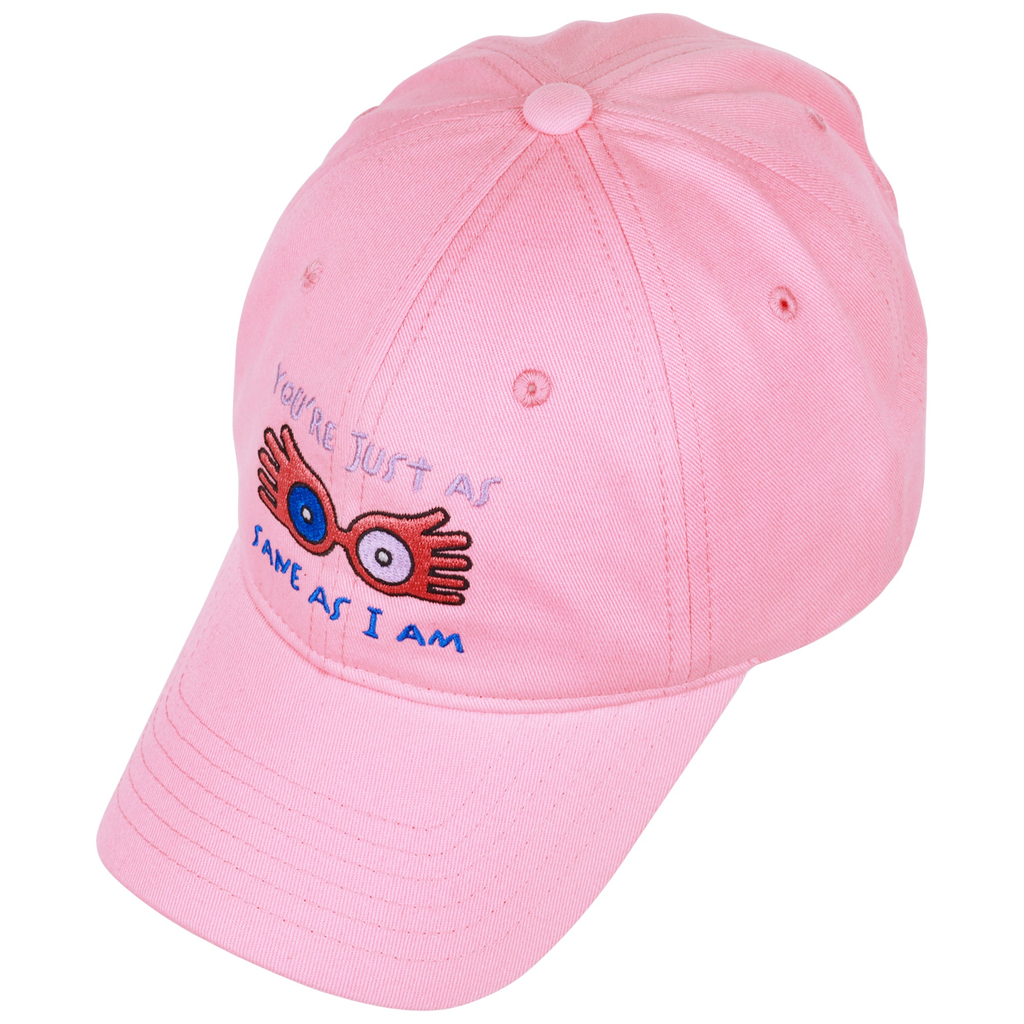 Luna Lovegood Dad Cap – Harry Potter “You’re Just as Sane as I Am” Adjustable Hat, Officially Licensed