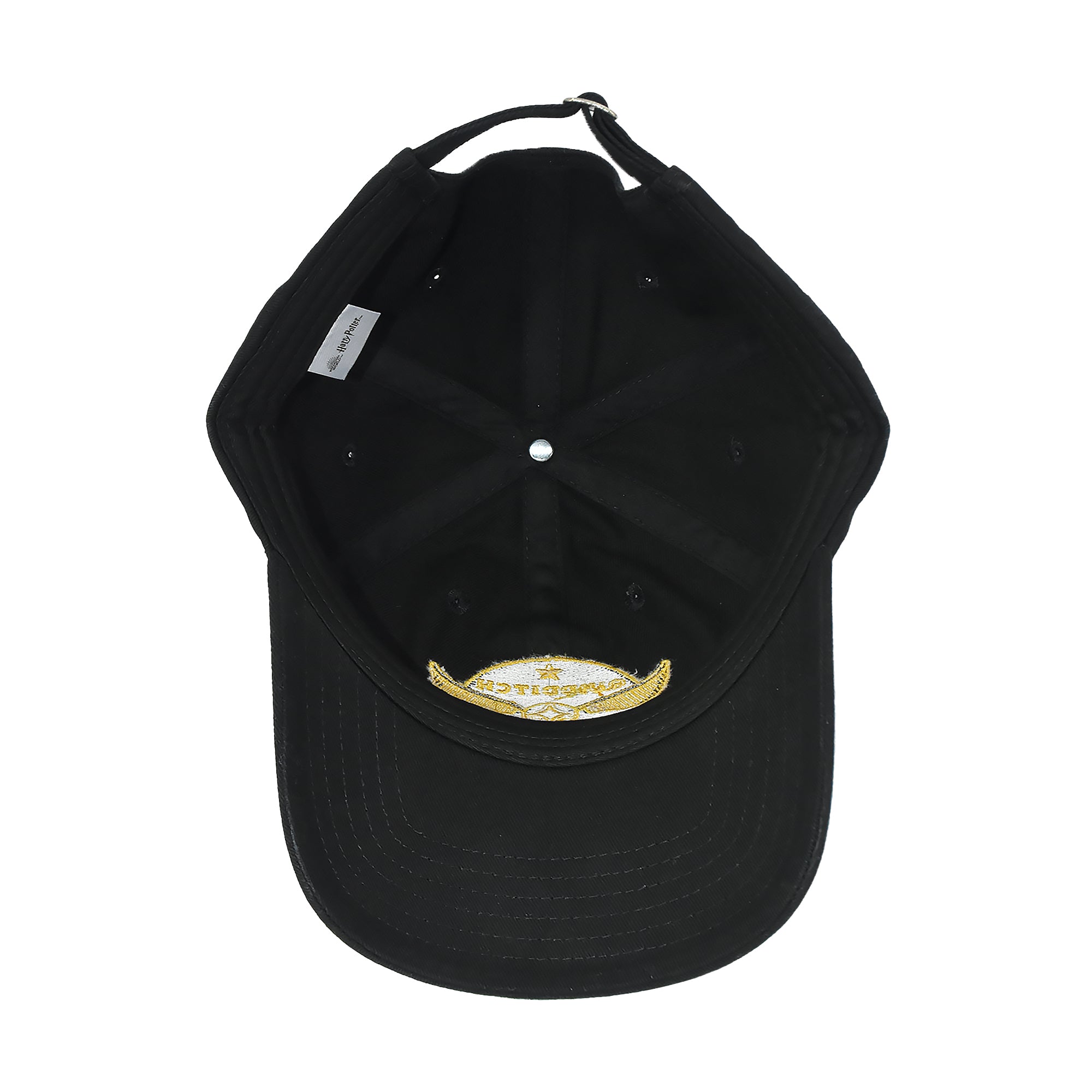 Harry Potter Quidditch Gold Embroidered Dad Cap – Adjustable Baseball Hat