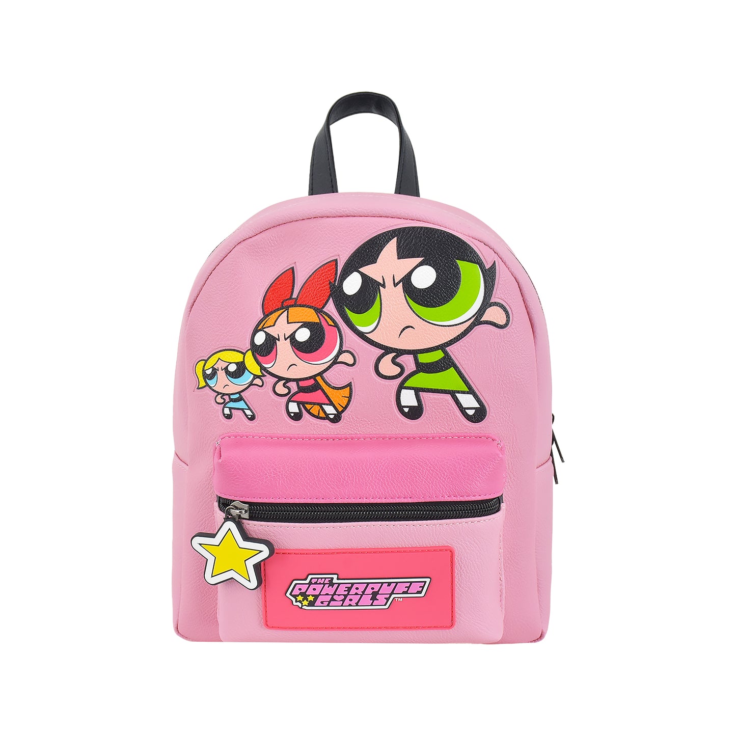 Power Puff Girls Pow Crescent Art Mini Backpack, Multi