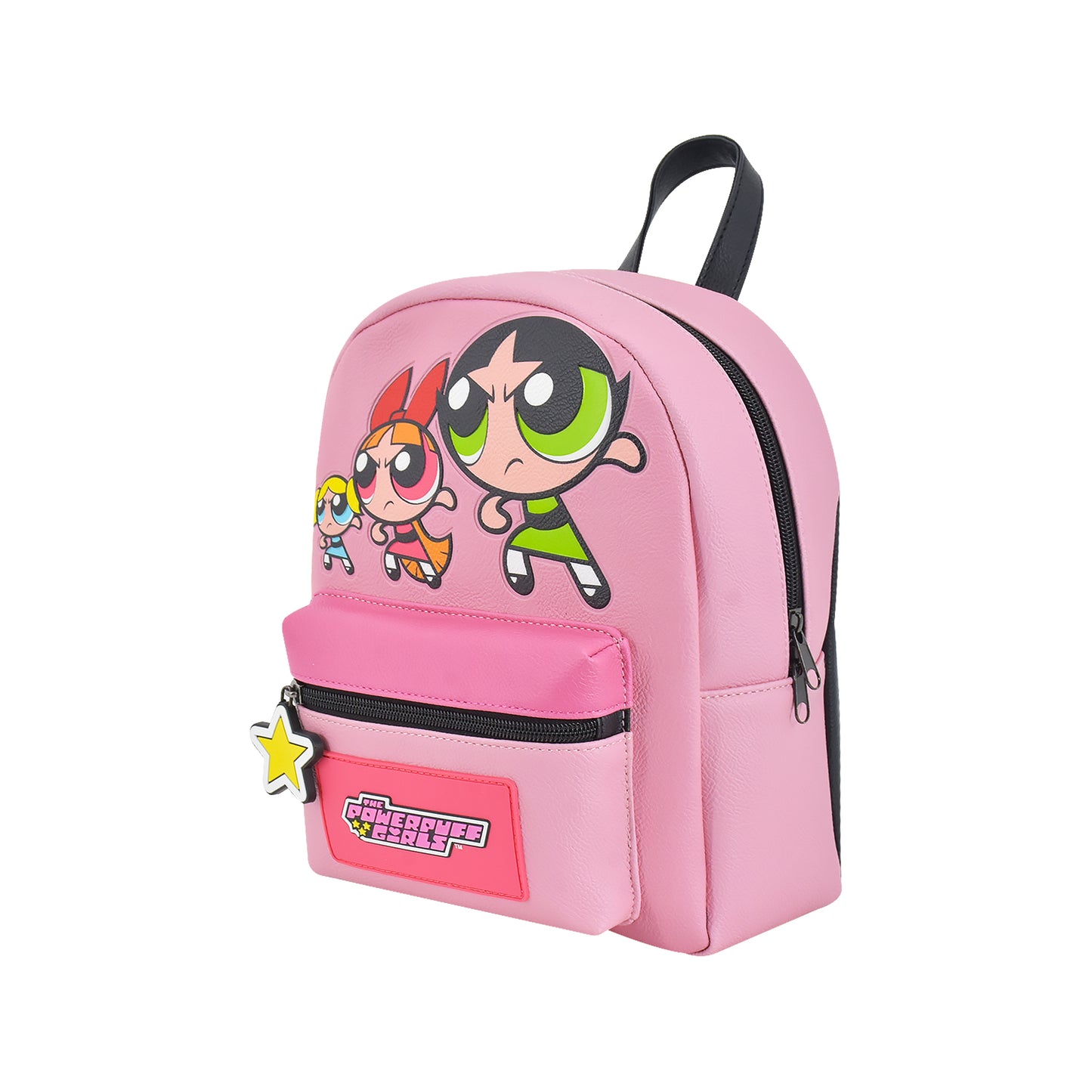 Power Puff Girls Pow Crescent Art Mini Backpack, Multi