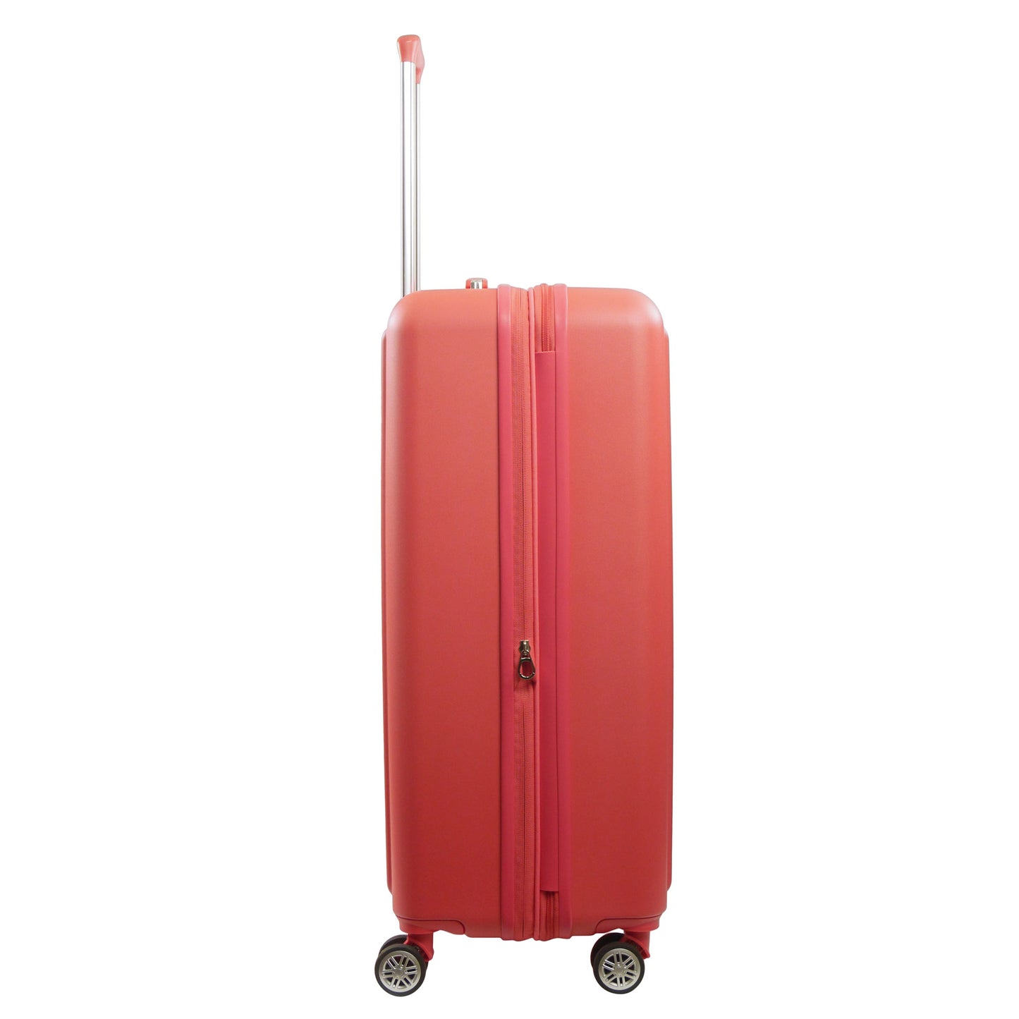 Tommy Bahama 30.5" Hard-Sided 3D Pineapple Luggage  with Drawstring Bag in Coral