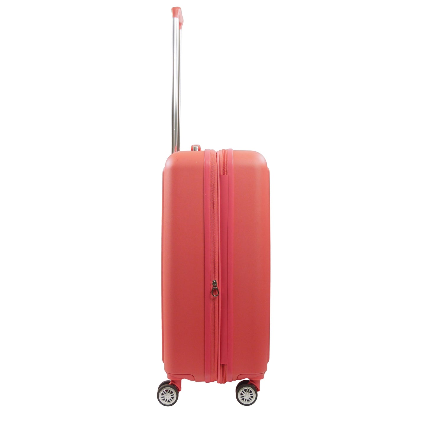 Tommy Bahama 26.5" Hard-Sided 3D Pineapple Luggage  with Drawstring Bag in Coral