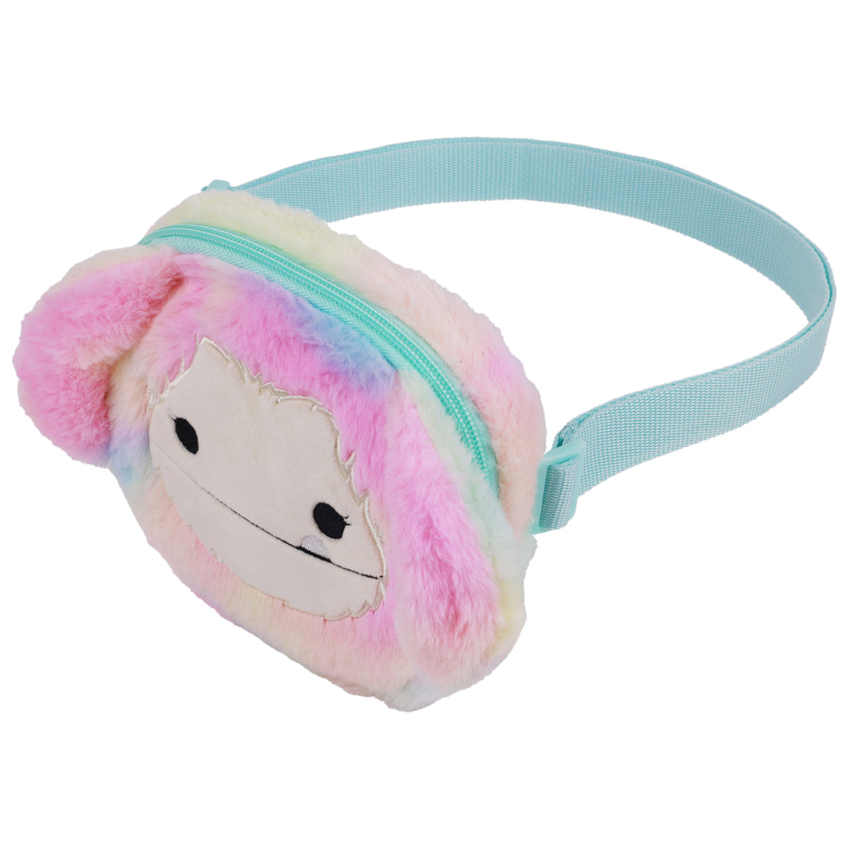 Squishmallows Zozo Pastel Plush Belt Bag