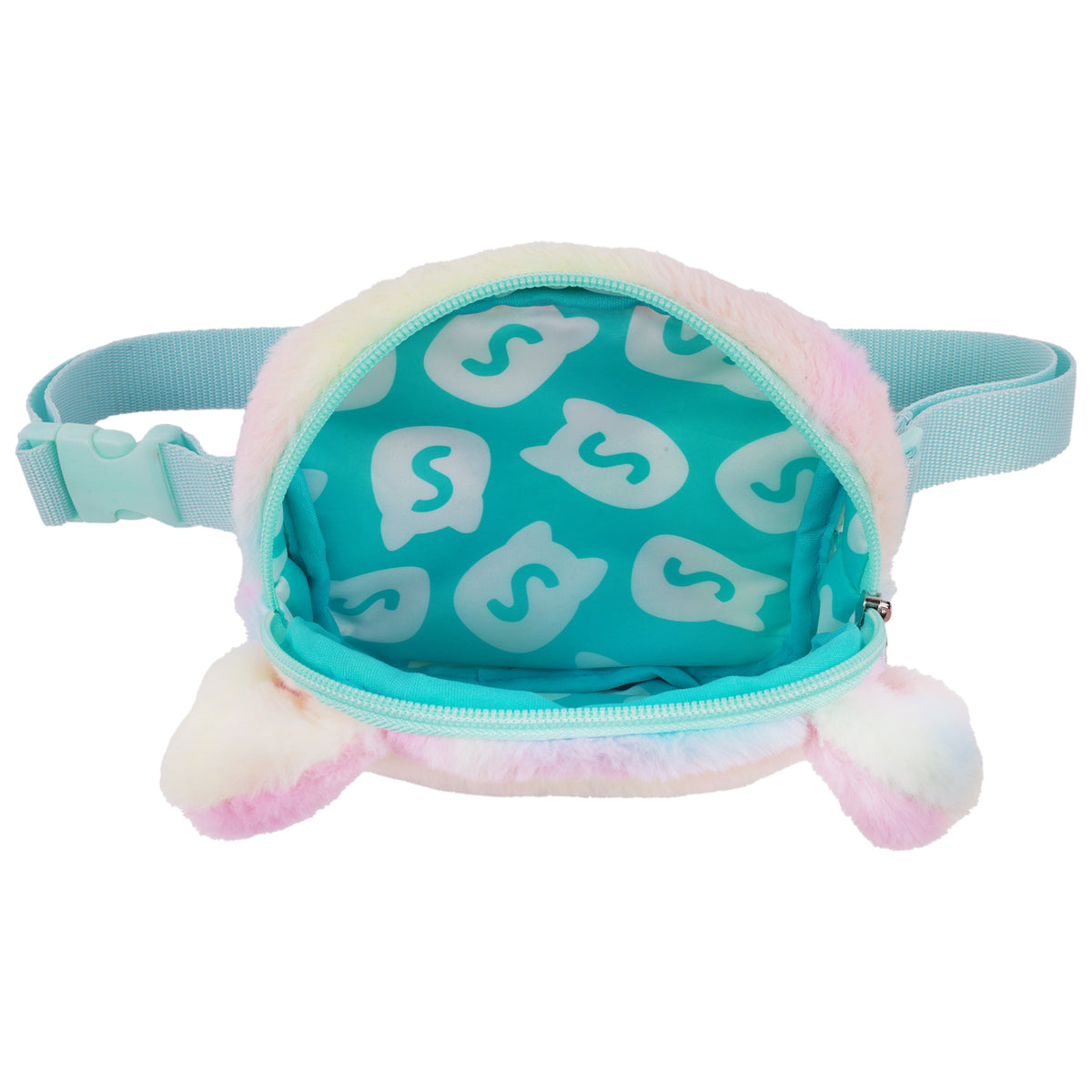 Squishmallows Zozo Pastel Plush Belt Bag