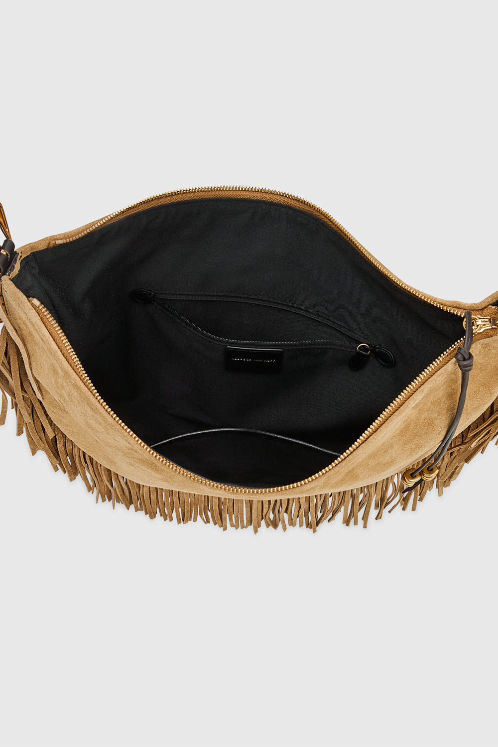 Rebecca Minkoff Billie Fringe Hobo Chestnut / Fondant