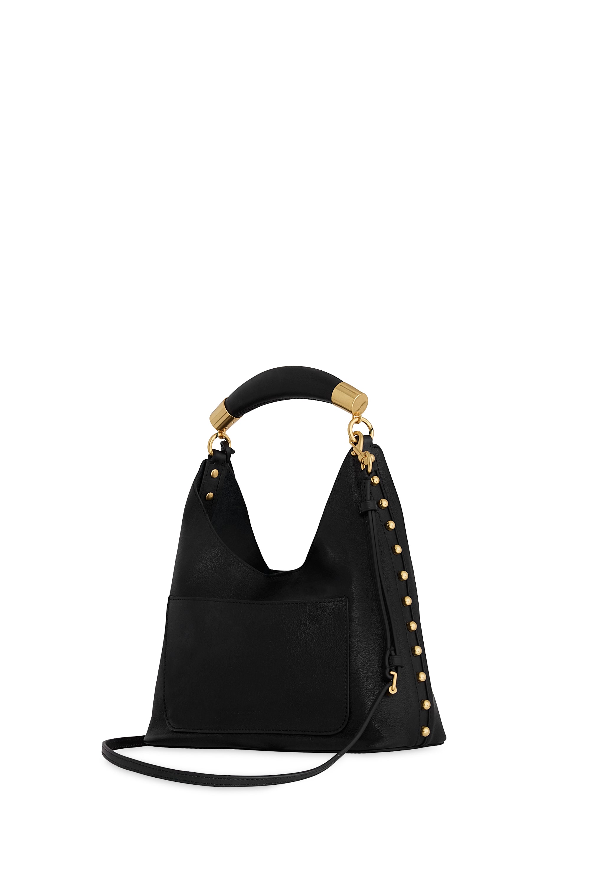 Rebecca Minkoff Nolita Top Handle Leather Bag with Studded Trim