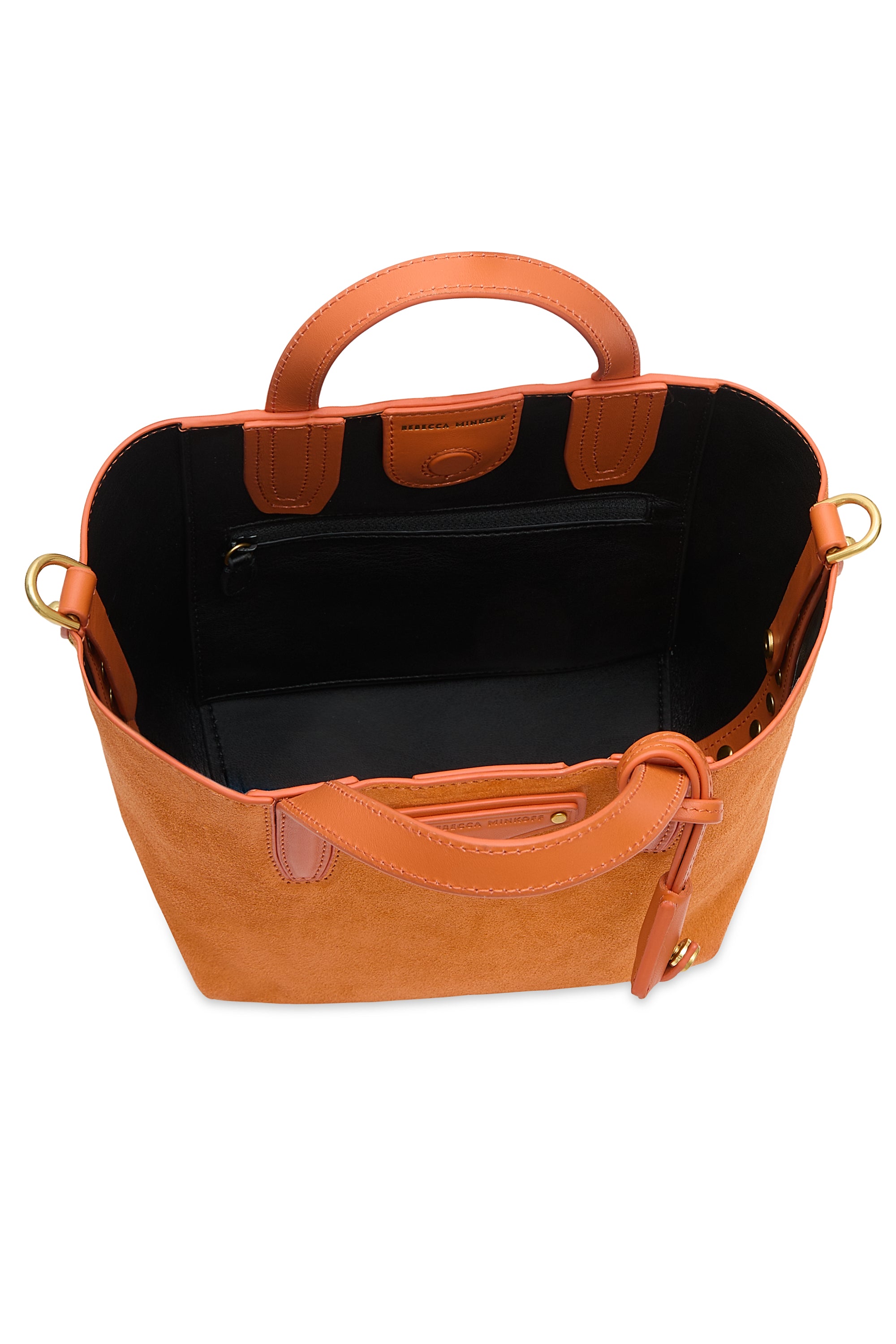 Rebecca Minkoff Riley Small Tote – Traffico Suede Mini Tote Bag
