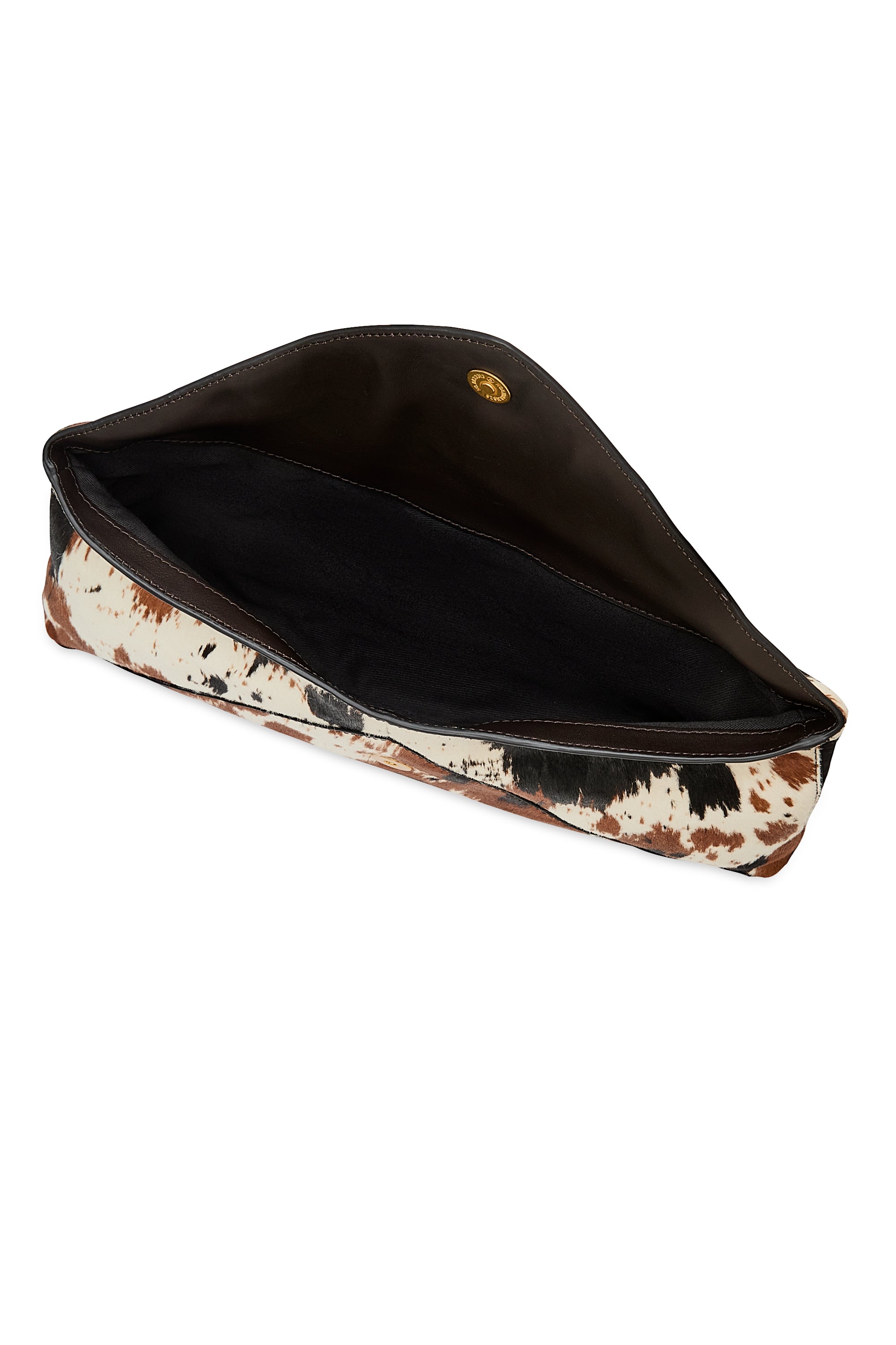 Rebecca Minkoff Envelop Clutch Leopard Haircalf Brown / White