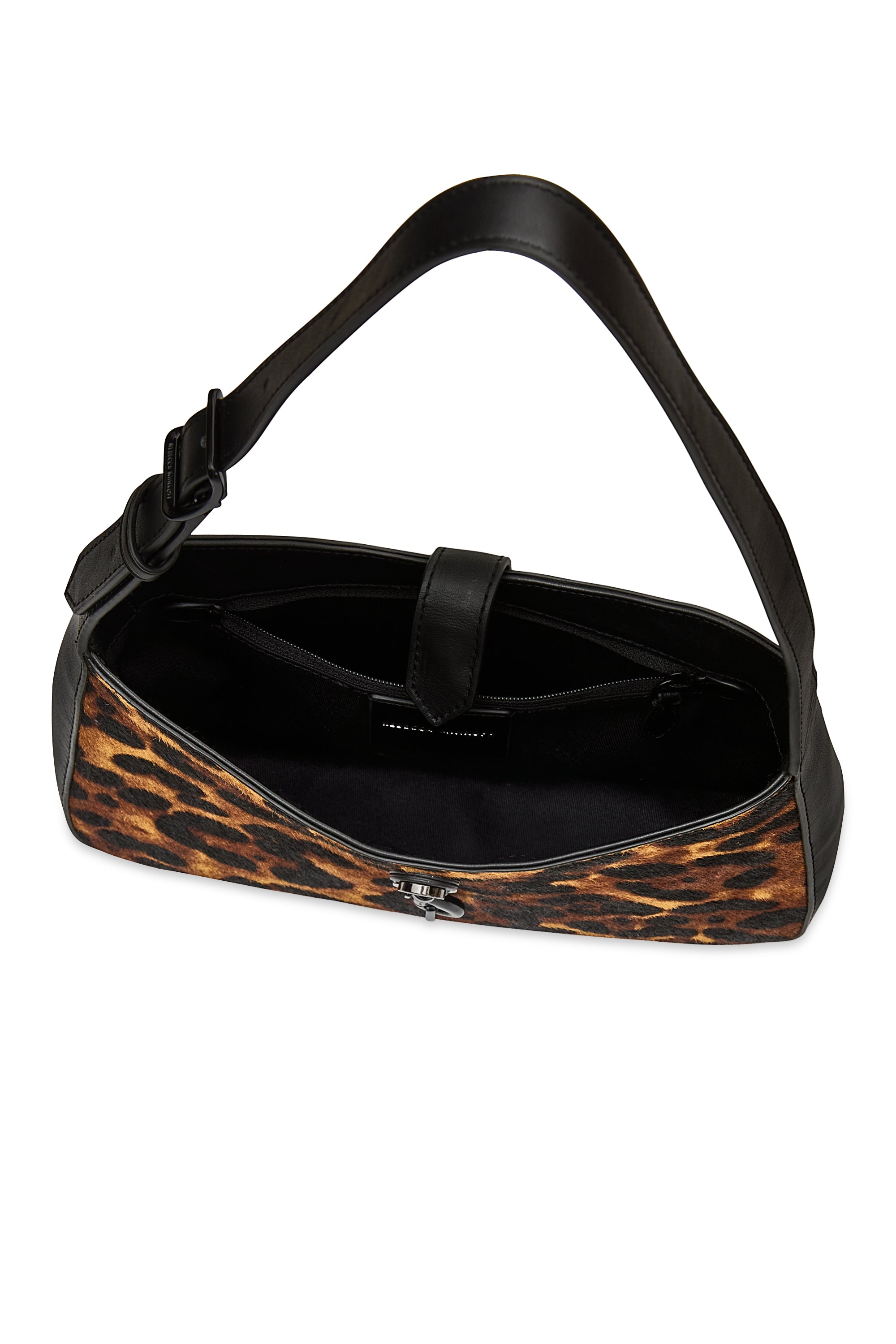 Rebecca Minkoff Miller Shoulder Bag Leopard / Black