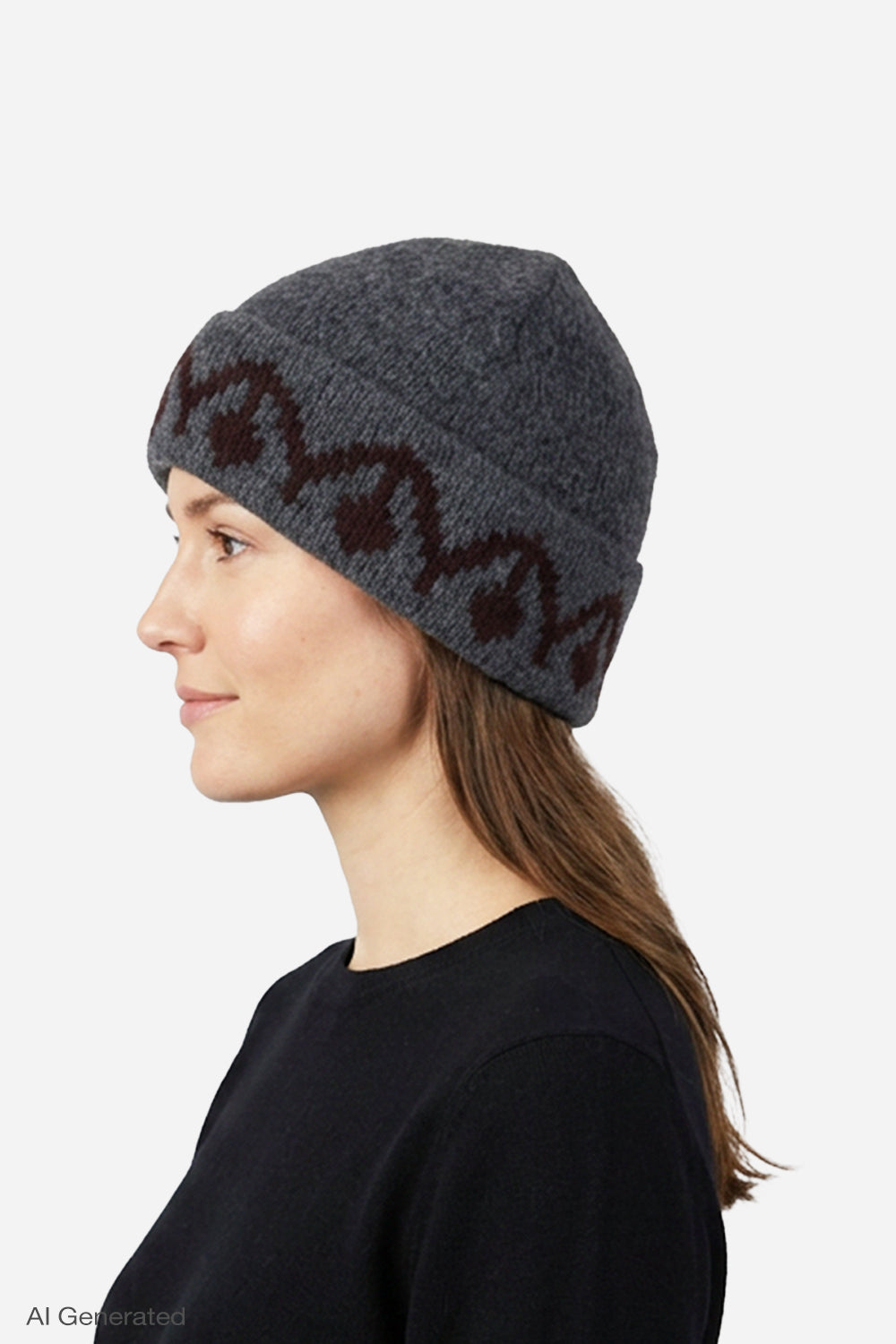Rebecca Minkoff Monogram Cuff Knit Beanie