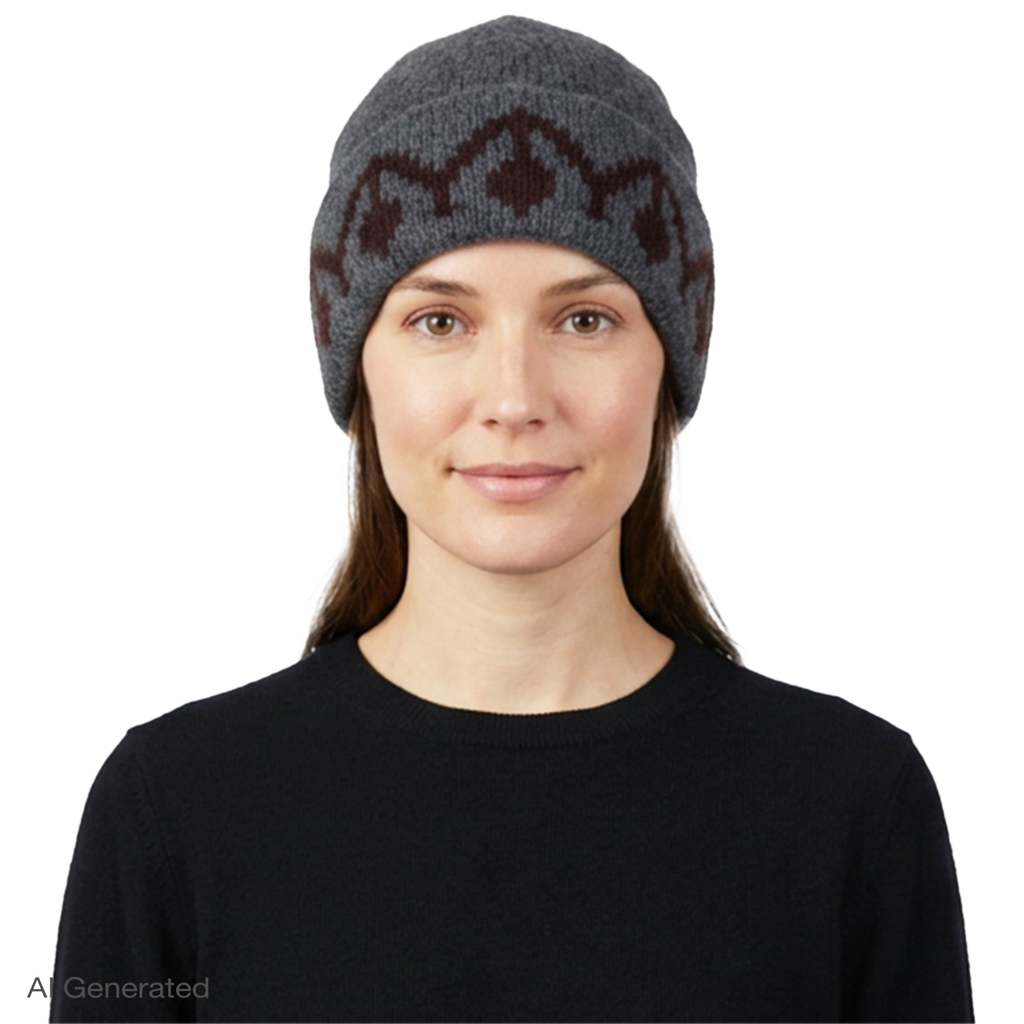 Rebecca Minkoff Monogram Cuff Knit Beanie