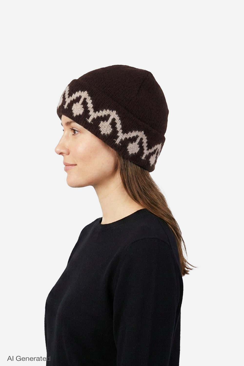 Rebecca Minkoff Monogram Cuff Knit Beanie