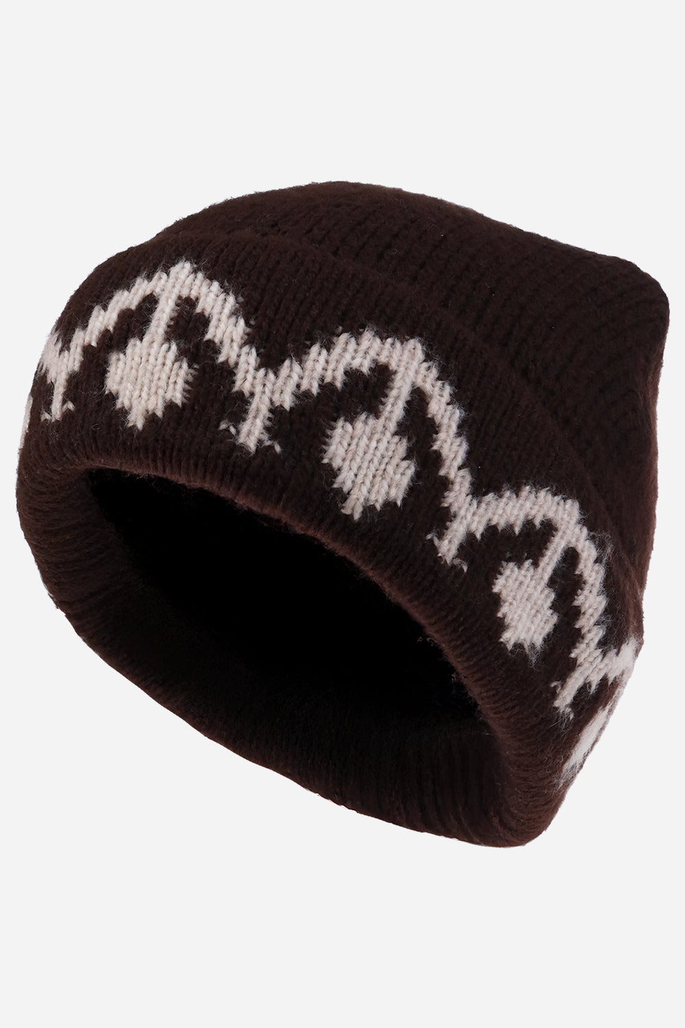 Rebecca Minkoff Monogram Cuff Knit Beanie