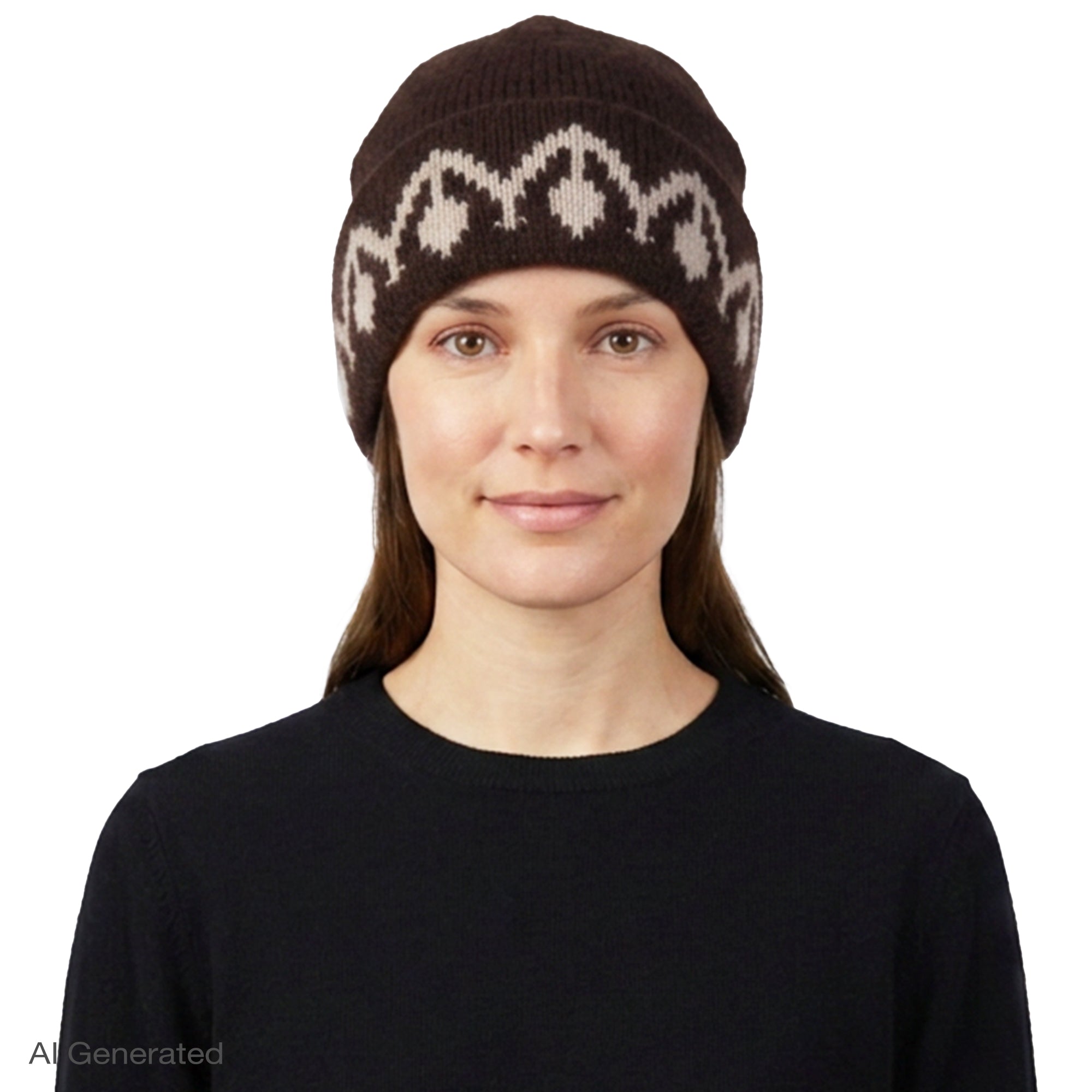 Rebecca Minkoff Monogram Cuff Knit Beanie