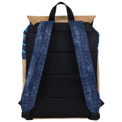 SpongeBob Denim & Nubuck Backpack with Embroidered Patch
