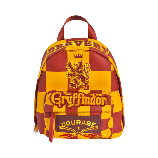 Fred Segal Harry Potter Checker Gryffindor Mini Backpack, Red