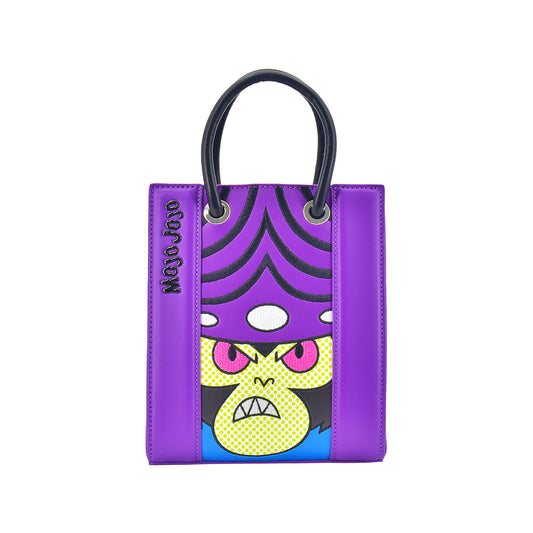 Fred Segal The Power Puff Girls Mojo Jojo Mini Tote Bag, Purple