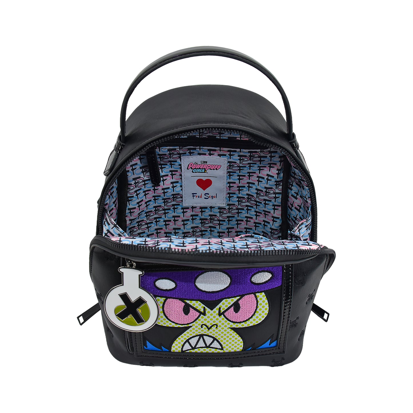 Fred Segal The Power Puff Girls  Mojo Jojo Mini Backpack, Black