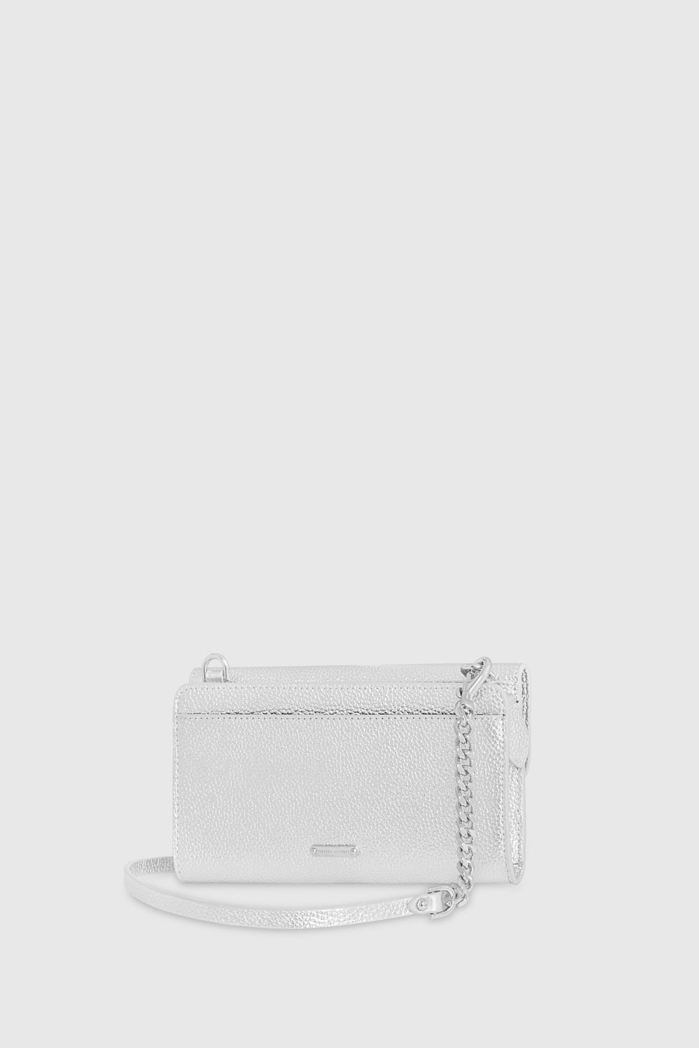 Rebecca Minkoff Megan Wallet On Chain Silver