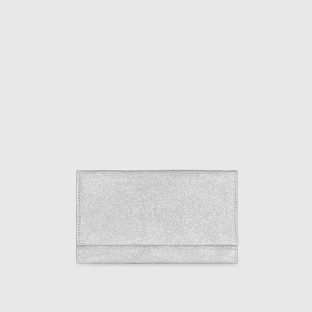 Rebecca Minkoff Wallet Clutch Silver