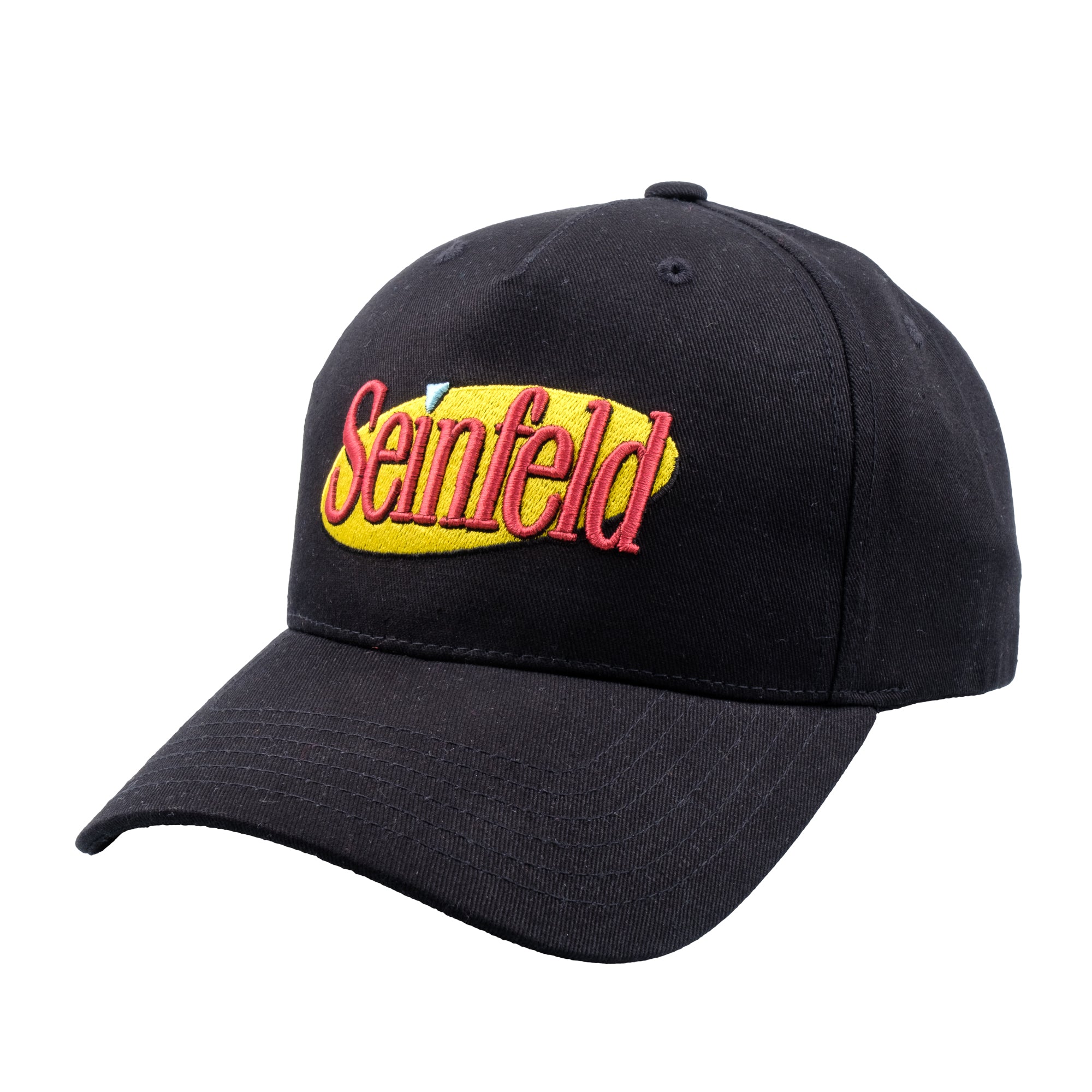 Seinfeld Adjustable Snapback Baseball Hat, Black, One Size