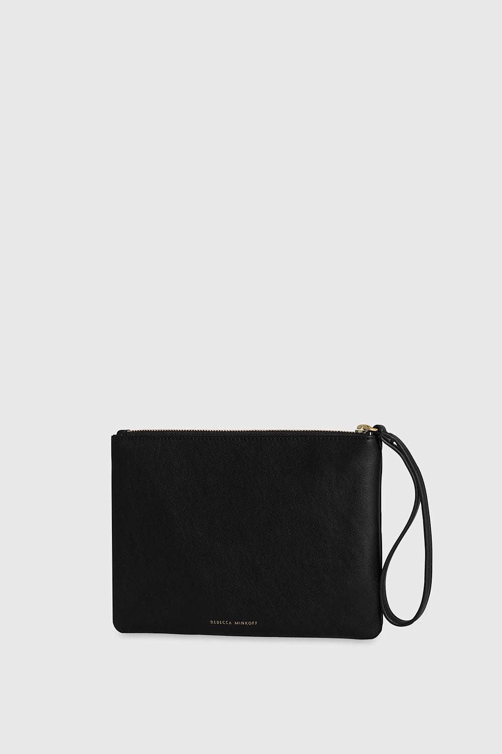 Rebecca Minkoff Heart Studded Wristlet Black