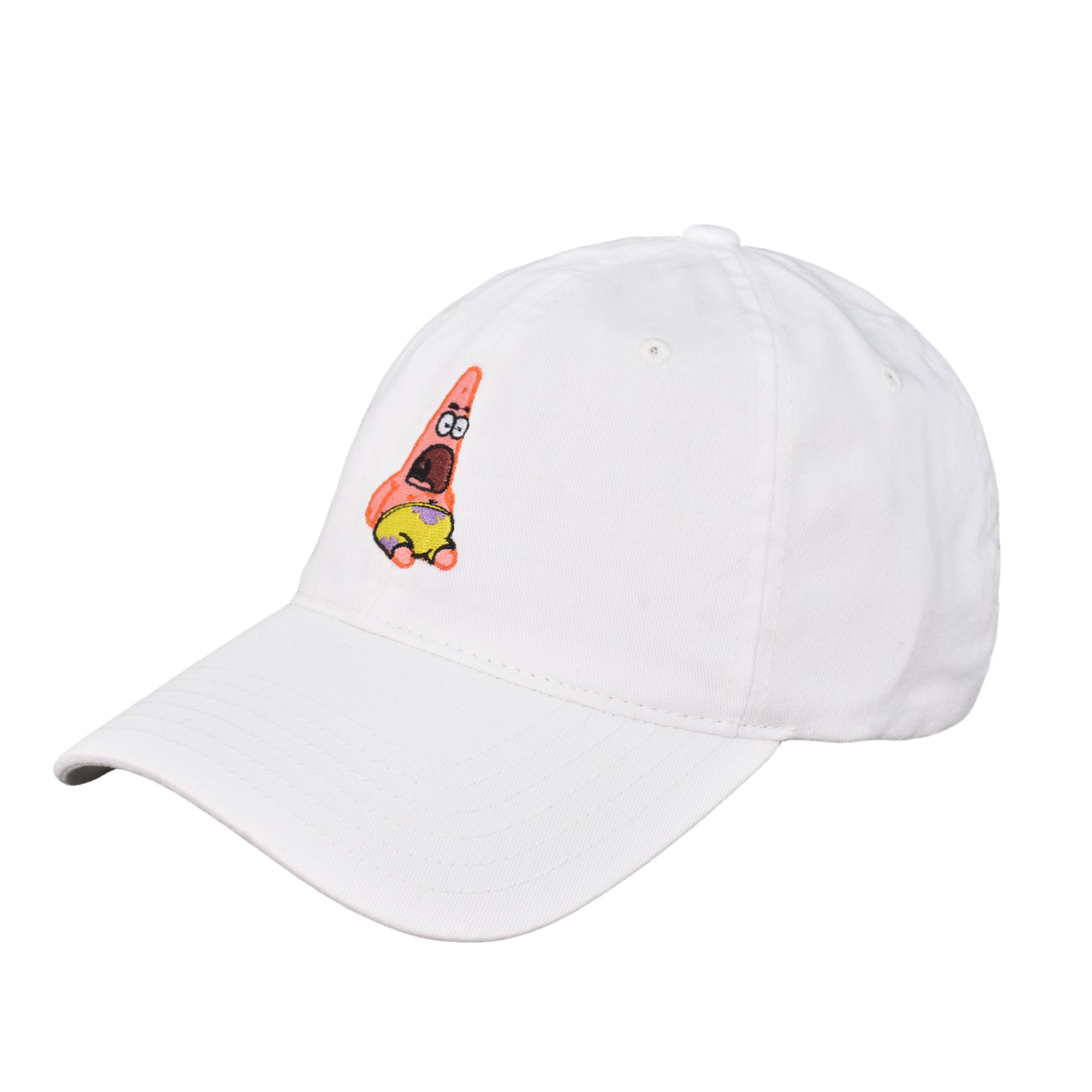 Spongebob Squarepants Dad Hat, Cotton Adult Baseball Cap with Curved Brim