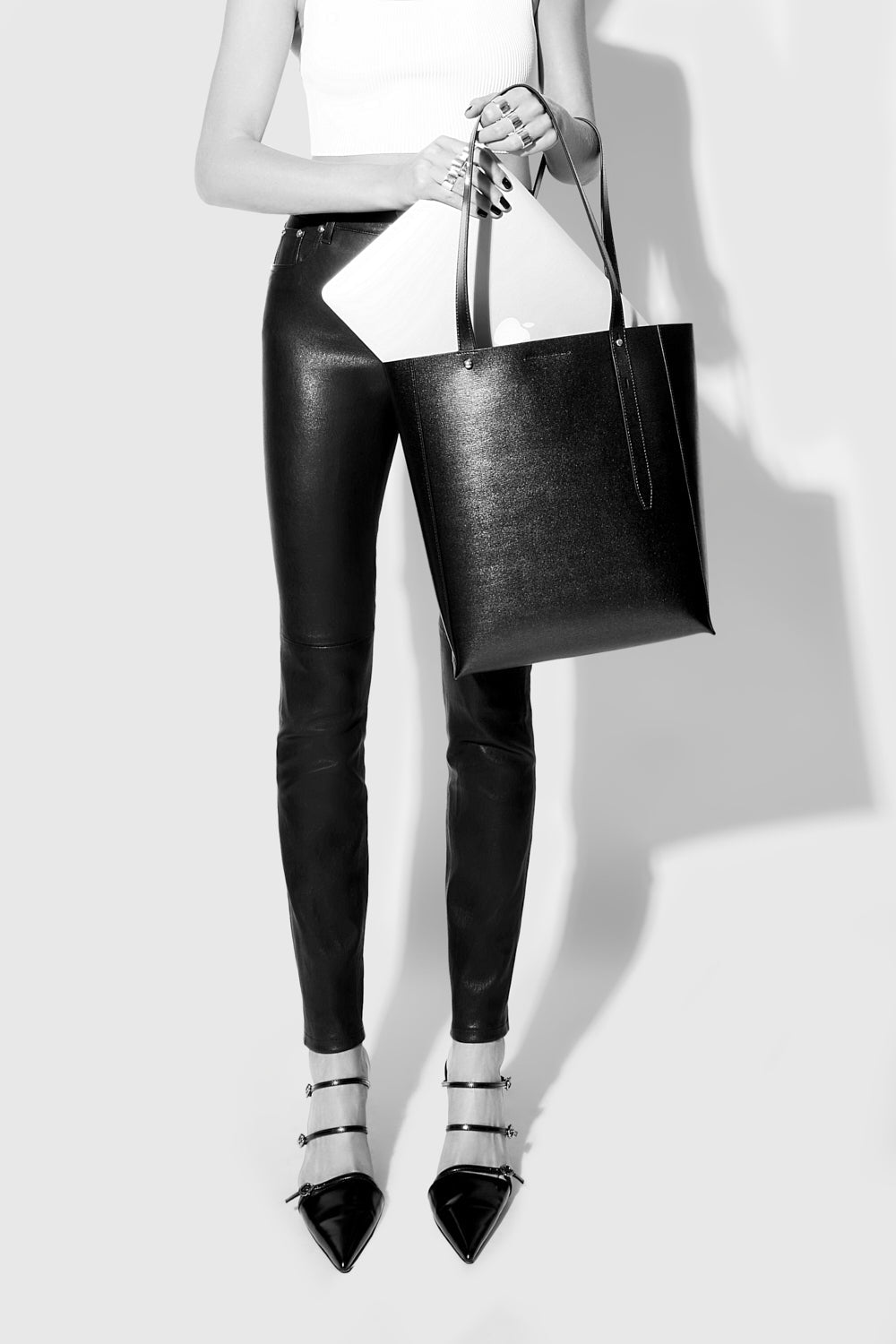Rebecca Minkoff Stevie North South Tote Gold