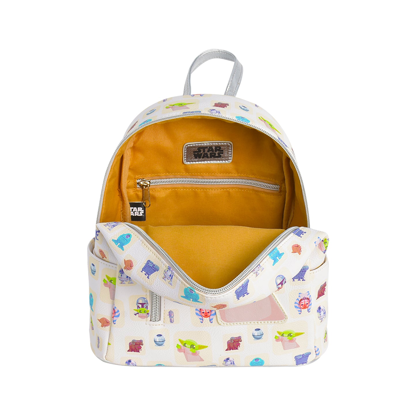 Grogu Handle Ball Mini Backpack, White