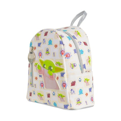 Grogu Handle Ball Mini Backpack, White