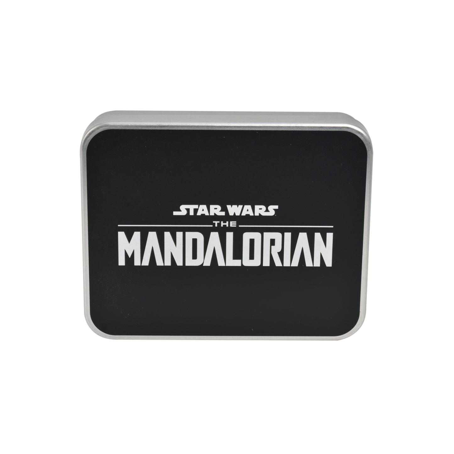 Disney Star Wars Grogu Wallet, The Mandalorian Slim Bifold Wallet with Decorative Tin Case Unisex