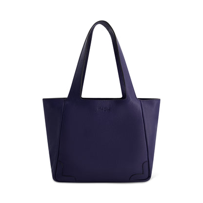 Fred Segal leather tote bag, Midnight