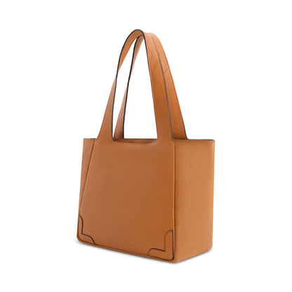 Fred Segal leather tote bag, Tan