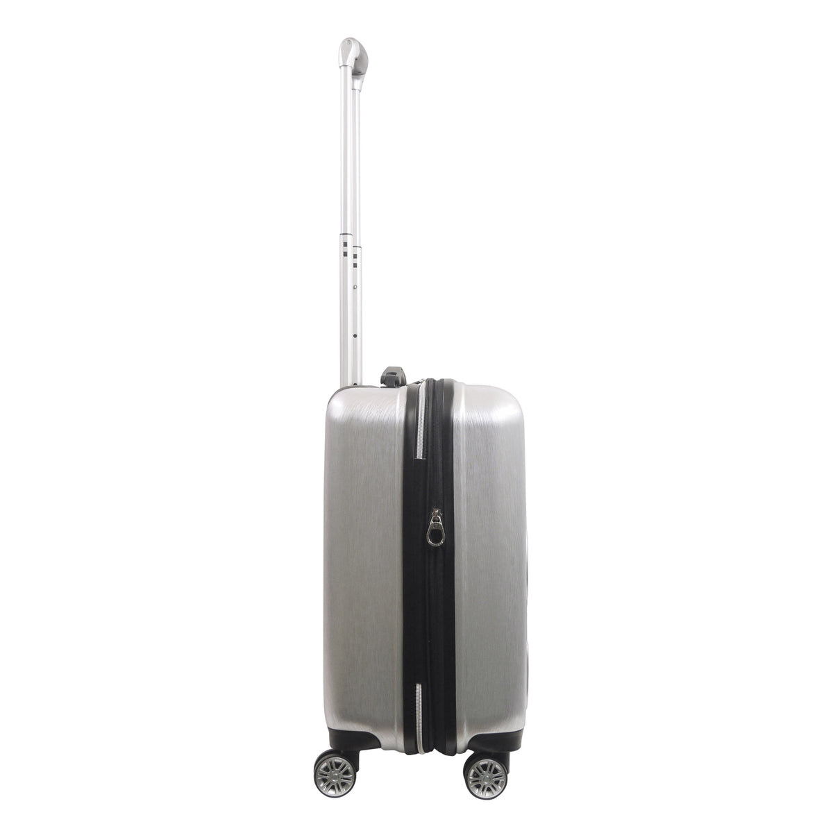 Ful Peanuts Snoopy & Woodstock Silver 22" Carry-on Spinner Luggage