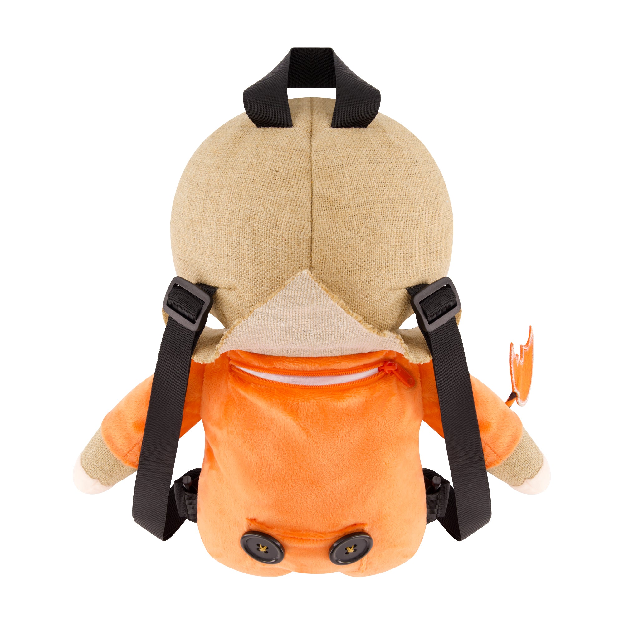 Concept One Trick 'r Treat Mini Backpack, Sam Plush Small Travel Bag Purse for Men and Women, Adjustable Shoulder Straps, Multi, 16 Inch