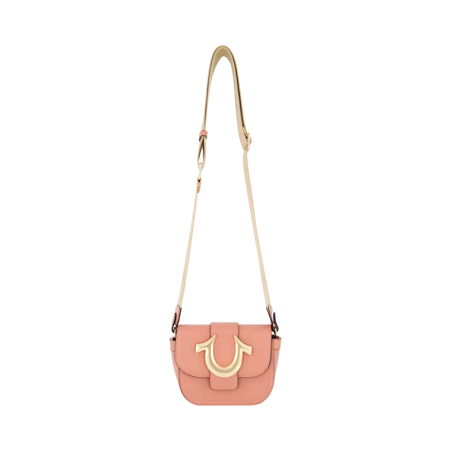 True Religion Mini Flap Crossbody, Berry