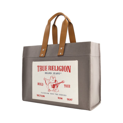 True Religion Tote, Grey