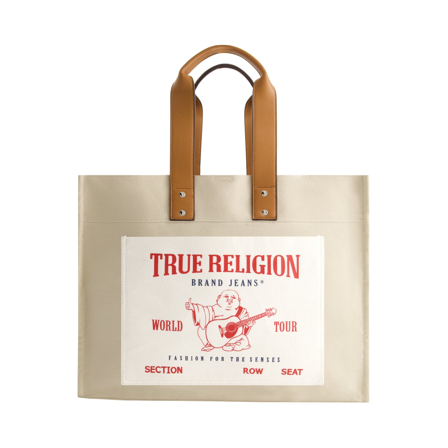 True Religion Tote, Natural