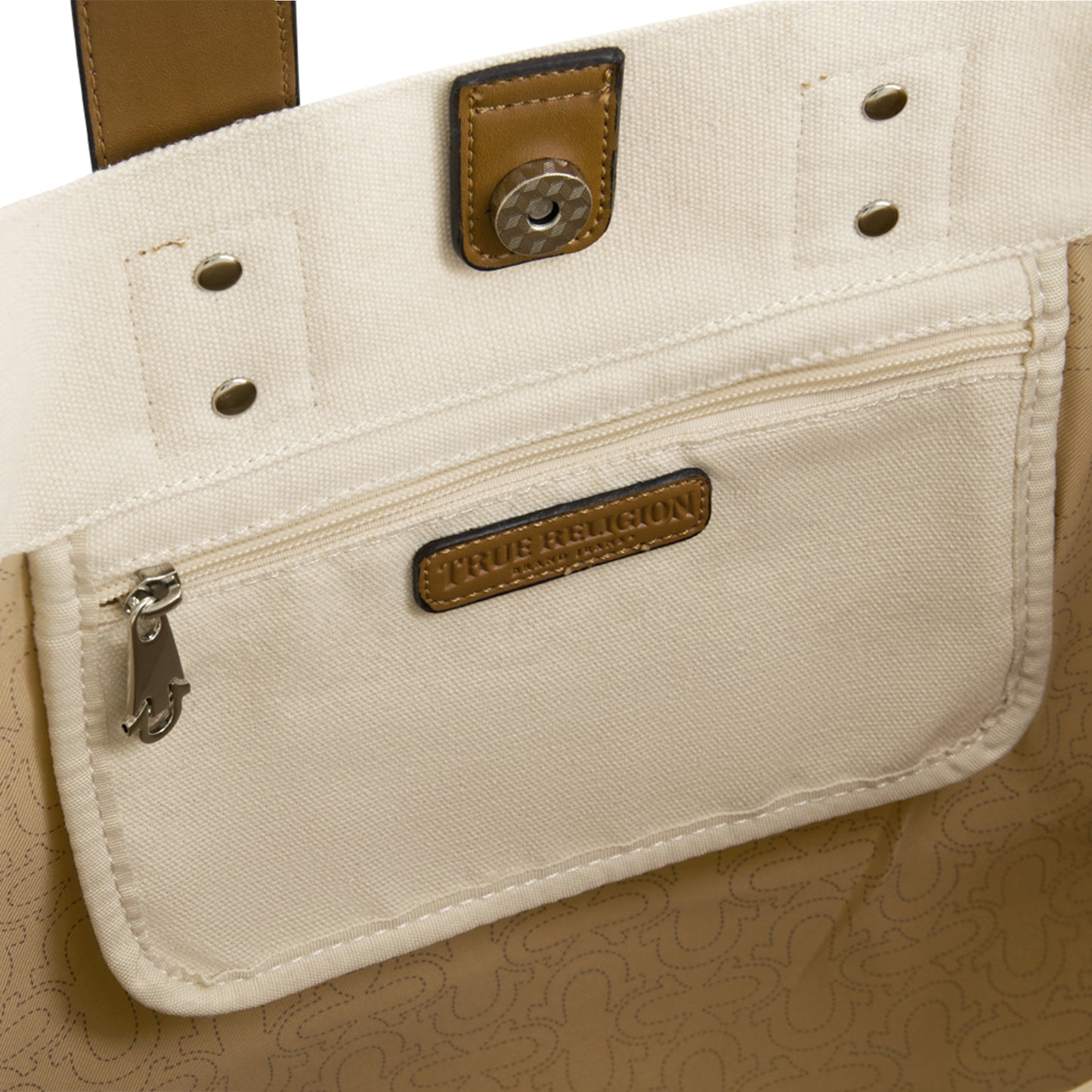 True Religion Tote, Natural