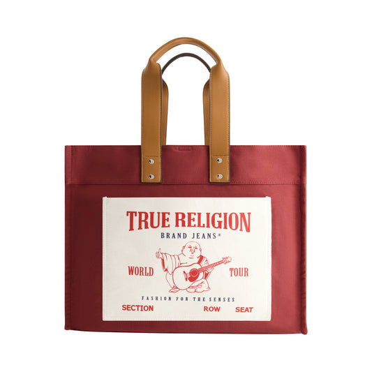 True Religion Tote, Red