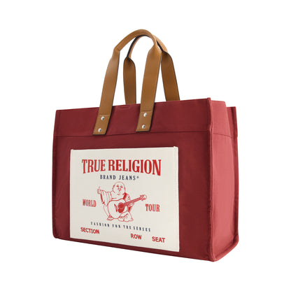 True Religion Tote, Red