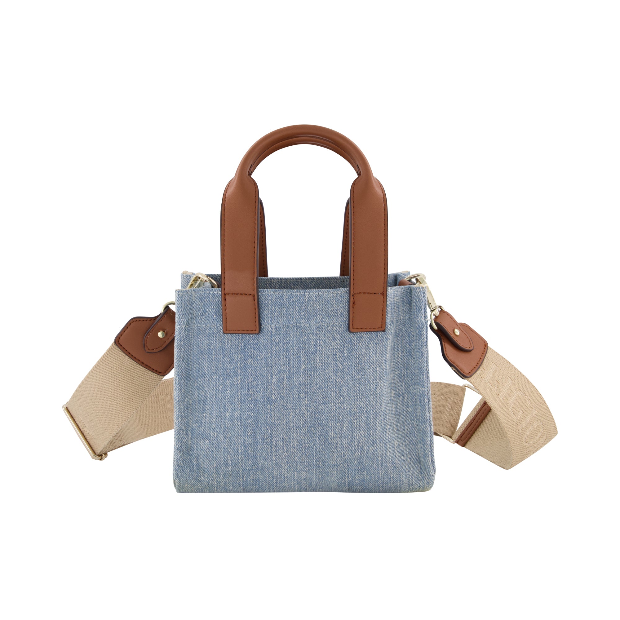 True Religion Mini Tote, Denim
