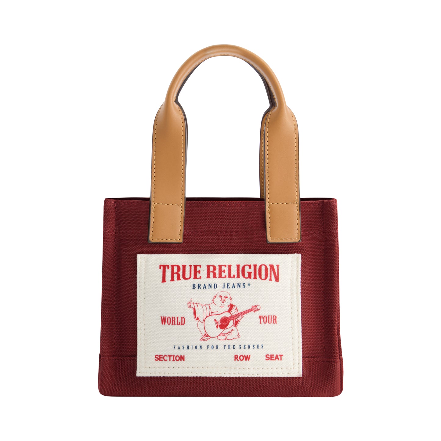 True Religion Mini Tote, Red