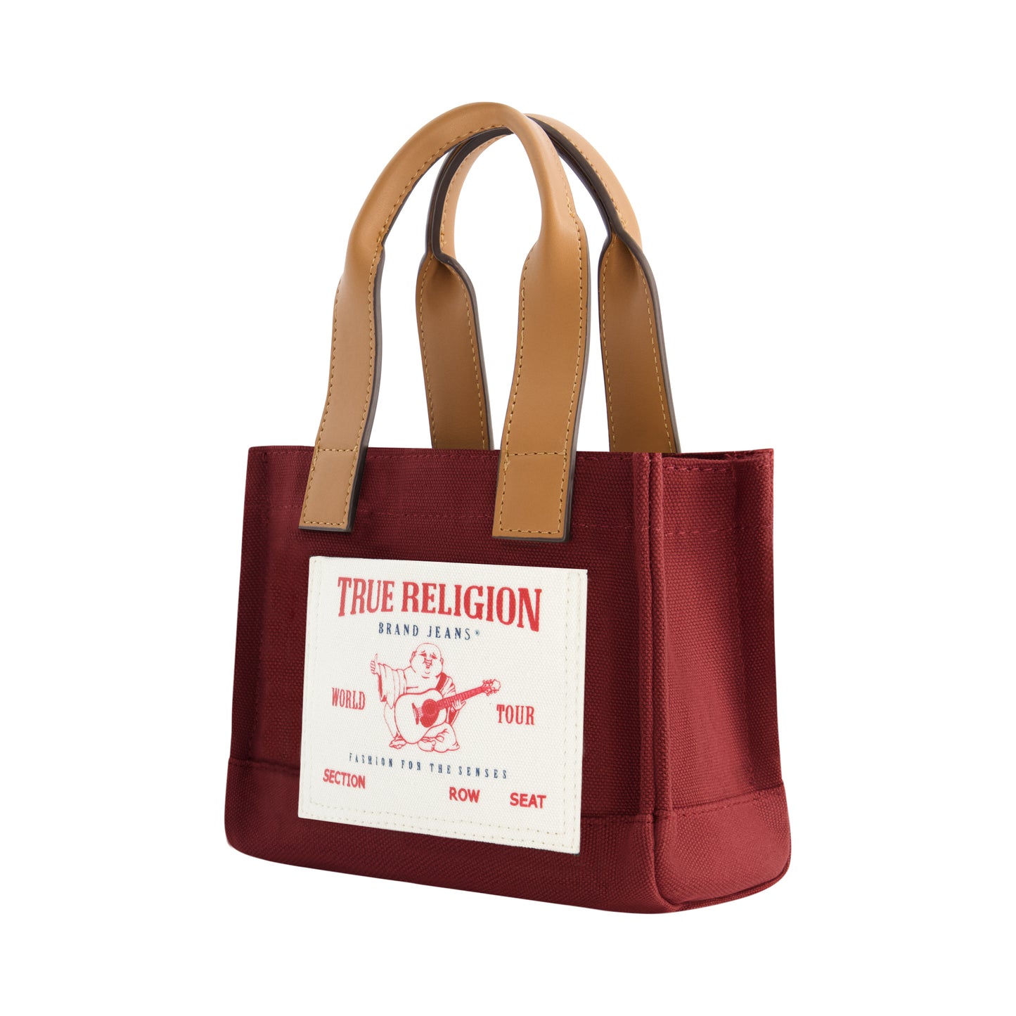 True Religion Mini Tote, Red